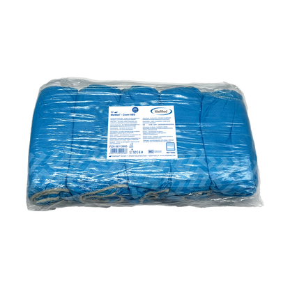 Couvre-chaussures MaiMed-Cover ABS Couvre-chaussures jetables en PP, bleu, 50 pièces/paquet. | Paquet (50 pièces)