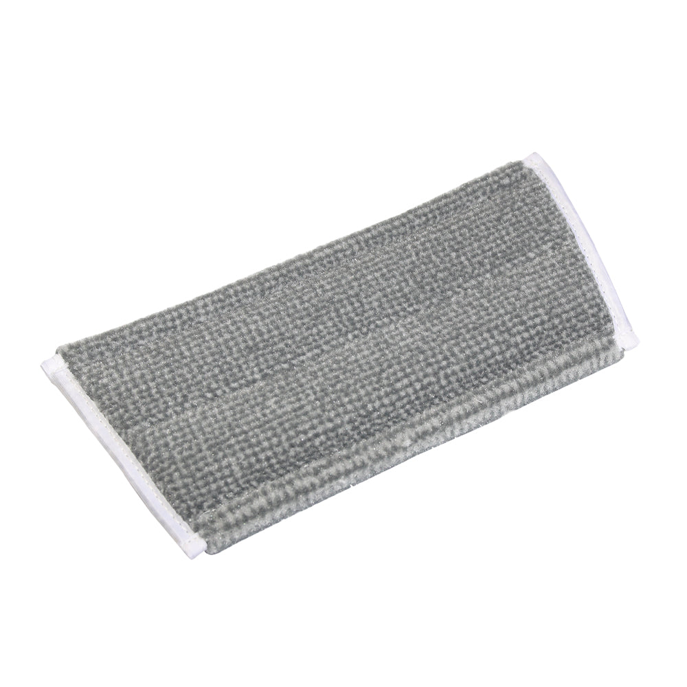 Le TASKI Jonmaster Pro HD Scheuermopp de Diversey Deutschland GmbH & Co. OHG est un tampon en microfibre gris rectangulaire avec un bord blanc, idéal pour les tâches de nettoyage professionnelles.