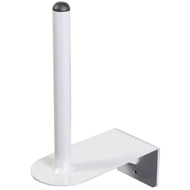 Le support de rouleau TASKI de Diversey Deutschland GmbH & Co. OHG est un support mural pour rouleaux de cuisine et objets similaires, équipé d'une tige verticale et d'une base plate pour un montage facile, et est livré en emballage individuel.