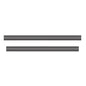 Deux bandes auto-agrippantes Jonmaster parallèles (60 cm) de Diversey Deutschland GmbH & Co. OHG sont fixées horizontalement sur un fond blanc ; la bande supérieure est plus longue, tandis que la plus courte est une bande auto-agrippante de rechange du kit en 2 parties.