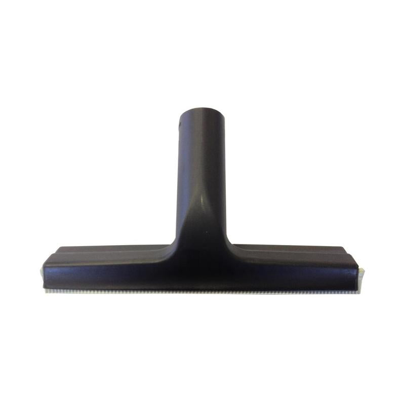 Die Fensterdüse für den TASKI Steamer von Diversey Deutschland GmbH & Co. OHG ist ein schwarzer Kunststoff-Aufsatz (250mm) zum Reinigen von Fenstern und Glasflächen, geeignet für TASKI Steamer, im 1-Stück-Pack gezeigt vor weißem Hintergrund.