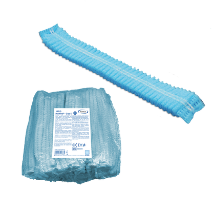 MaiMed-Cap K, capuchon à clip en PP, 100 pièces/sachet