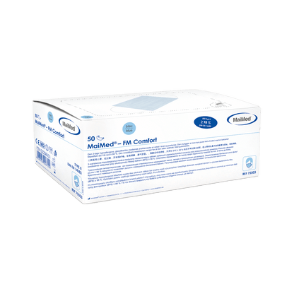 Masque chirurgical MaiMed-FM Comfort, non stérile, 3 épaisseurs, 50 pièces/boîte