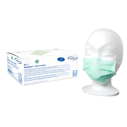 Masque chirurgical MaiMed-FM Comfort, non stérile, 3 épaisseurs, 50 pièces/boîte