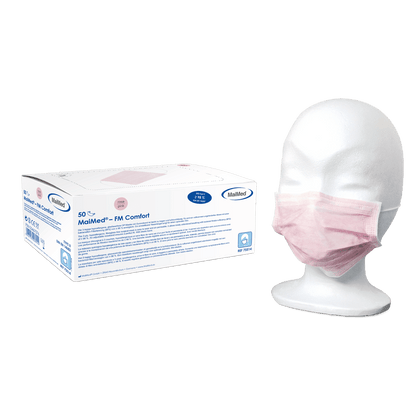 Masque chirurgical MaiMed-FM Comfort, non stérile, 3 épaisseurs, 50 pièces/boîte