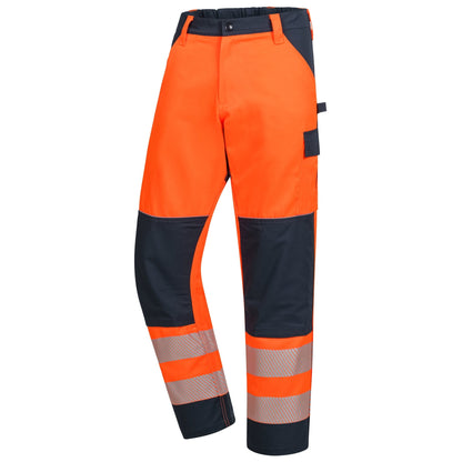 NITRAS MOTION TEX VIZ, pantalon de travail long haute visibilité