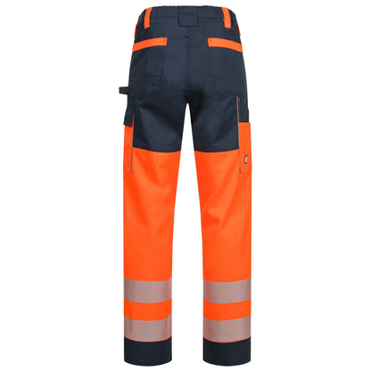 NITRAS MOTION TEX VIZ, pantalon de travail long haute visibilité