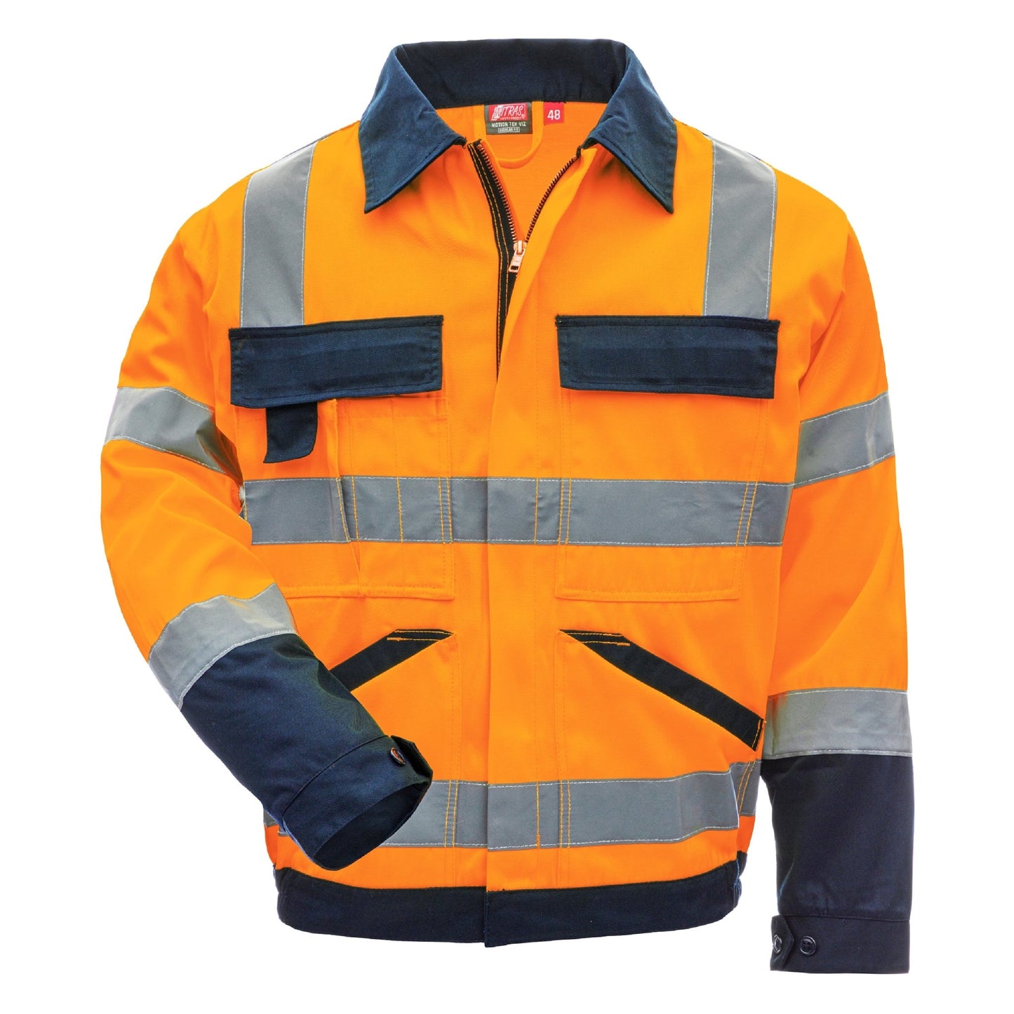 NITRAS MOTION TEX VIZ, veste de travail haute visibilité