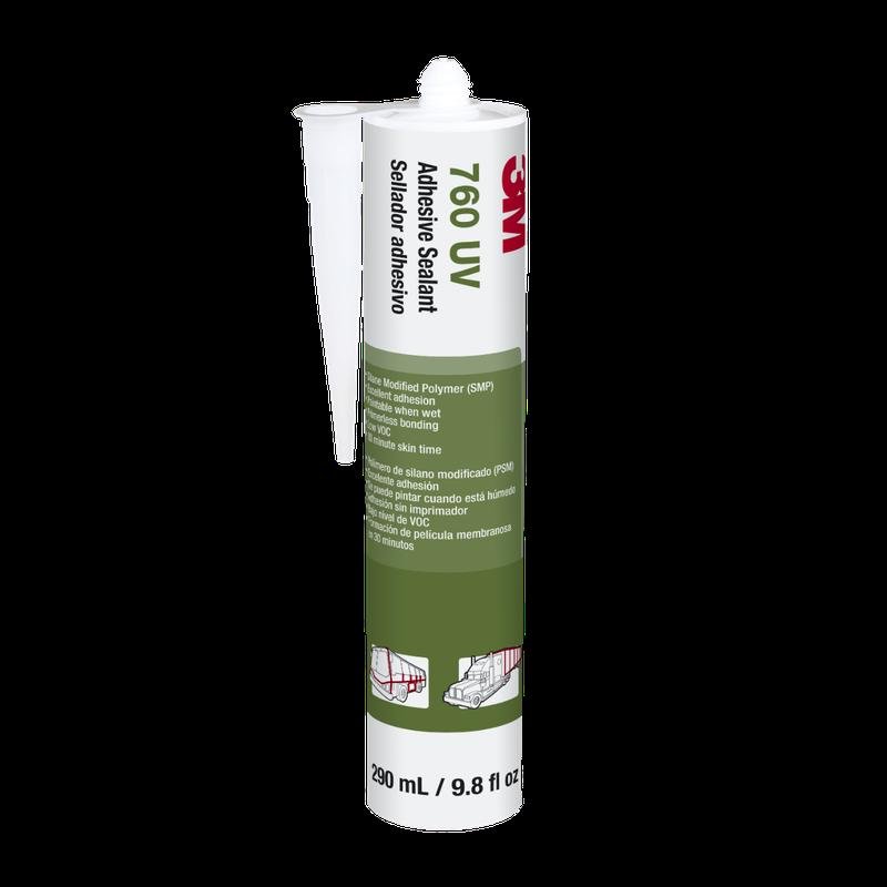 Adhésif et mastic à base hybride 3M™ 760, noir, 290 ml | Paquet (1 pièce)