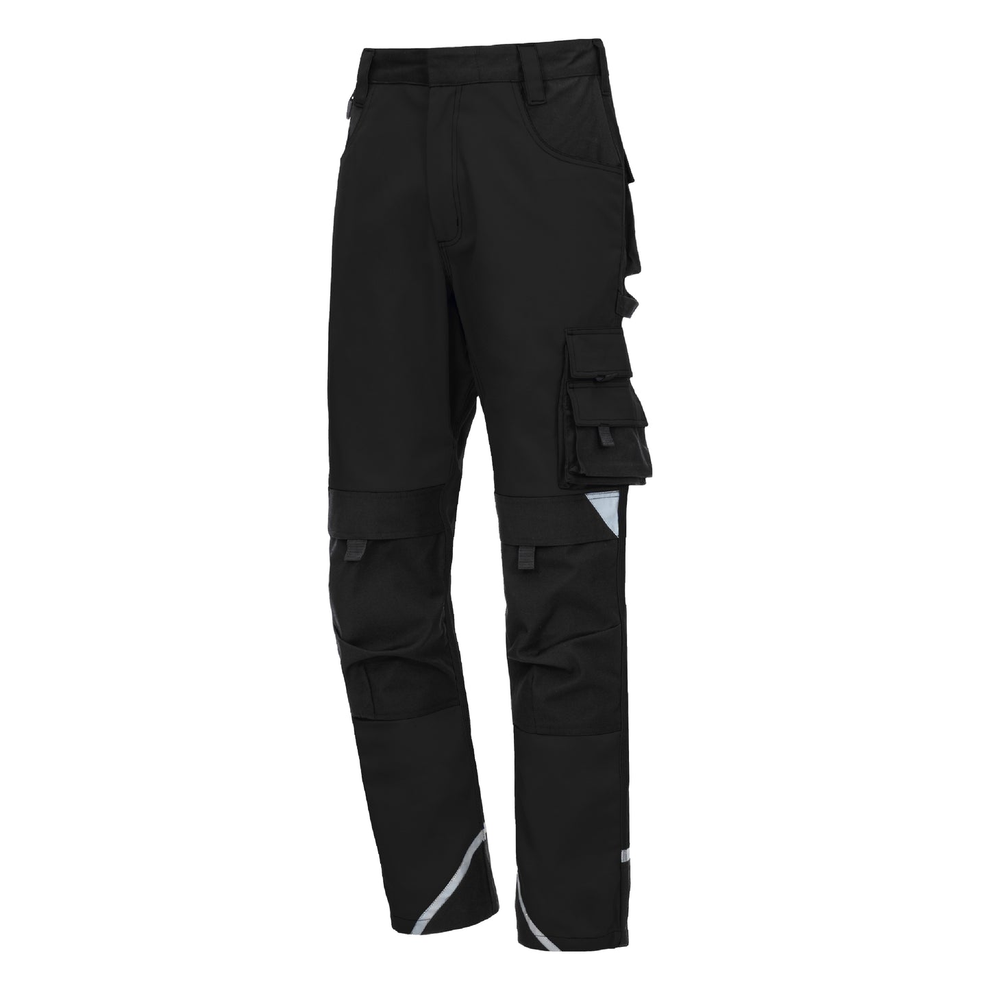 NITRAS MOTION TEX PLUS, pantalon de travail, long, noir