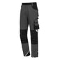 NITRAS MOTION TEX PLUS, pantalon de travail, long, gris / noir