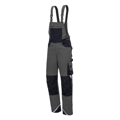 NITRAS MOTION TEX PLUS, salopette, gris / noir