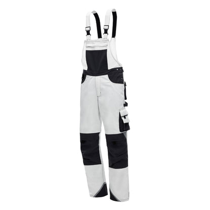 NITRAS MOTION TEX PLUS, salopette, blanc / gris