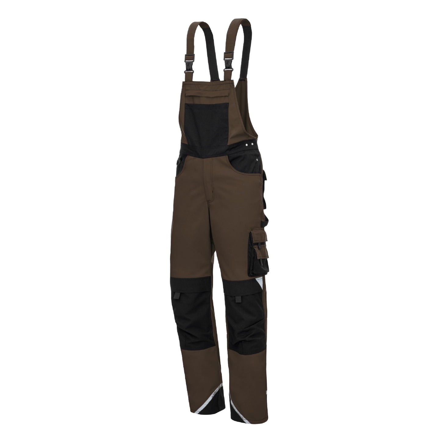 NITRAS MOTION TEX PLUS, salopette, marron / noir