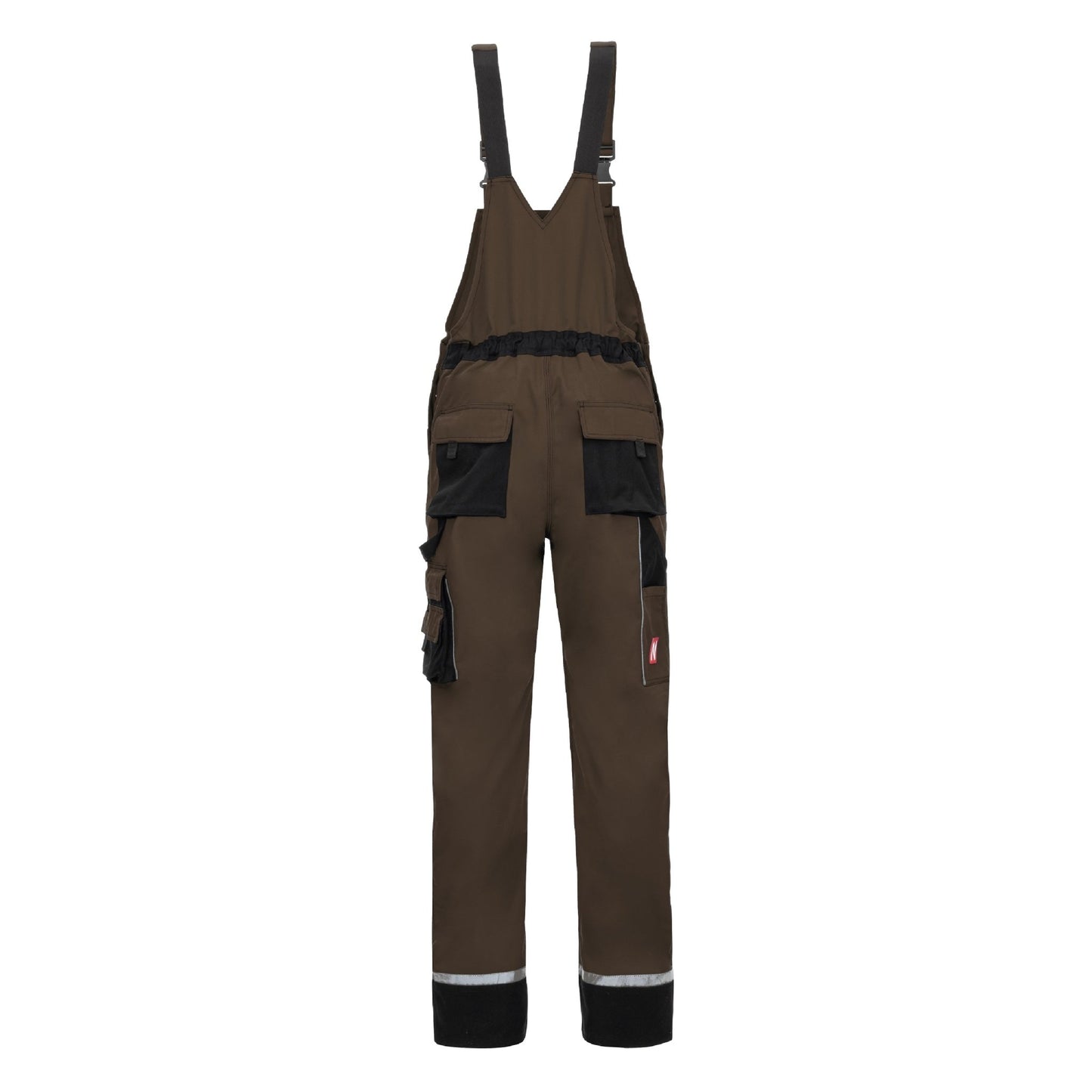 NITRAS MOTION TEX PLUS, salopette, marron / noir