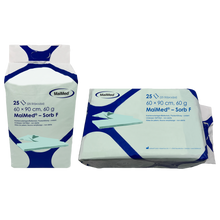 MaiMed-Sorb F dossiers médicaux flocons de cellulose non stériles, 60x90cm, 60g, 4x25 pièces/boîte | Boîte (100 pièces)
