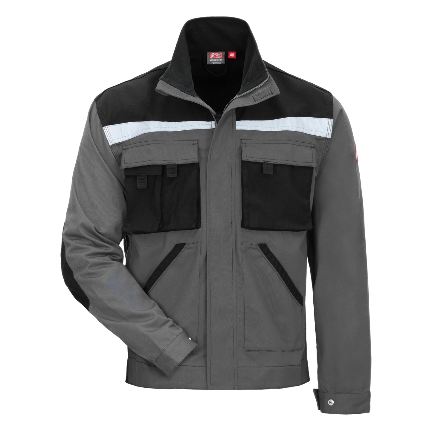 NITRAS MOTION TEX PLUS, veste de travail, gris / noir