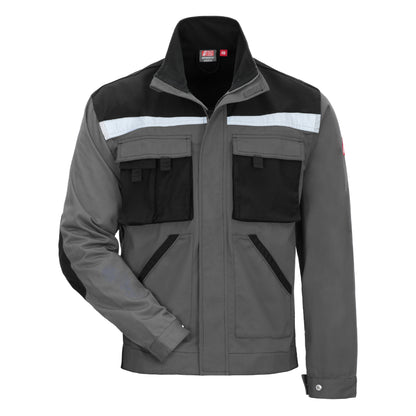 NITRAS MOTION TEX PLUS, veste de travail, gris / noir
