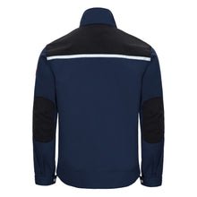 NITRAS MOTION TEX PLUS, veste de travail, bleu marine / noir