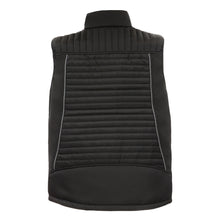 NITRAS MOTION TEX PLUS, gilet softshell matelassé, noir