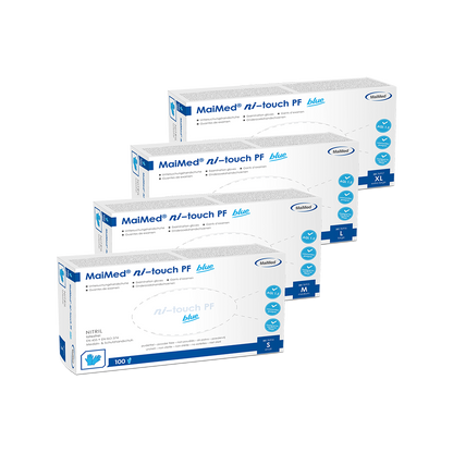 Gants jetables en nitrile MaiMed ni-touch 100 pièces/boîte