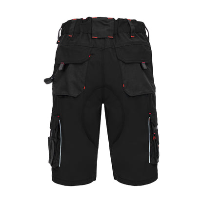 NITRAS MOTION TEX PRO FX, pantalon de travail, court, noir