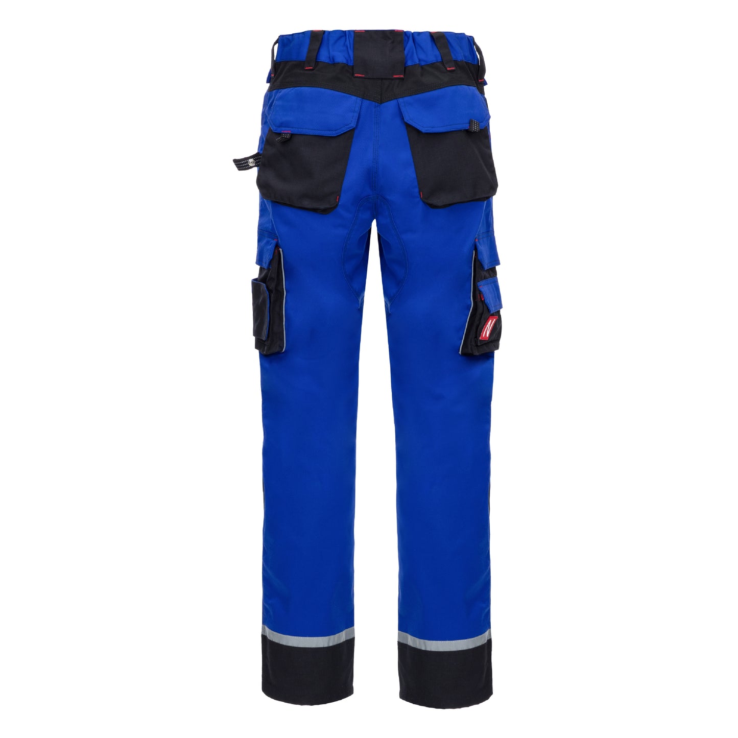 NITRAS MOTION TEX PRO FX, pantalon de travail, long, bleu roi / noir
