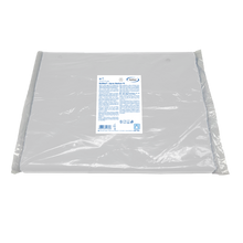 MaiMed-Apron Medium PE, tablier en PE 75x115cm blanc, 50 pièces/paquet, bloqué, surface lisse | Paquet (50 pièces)