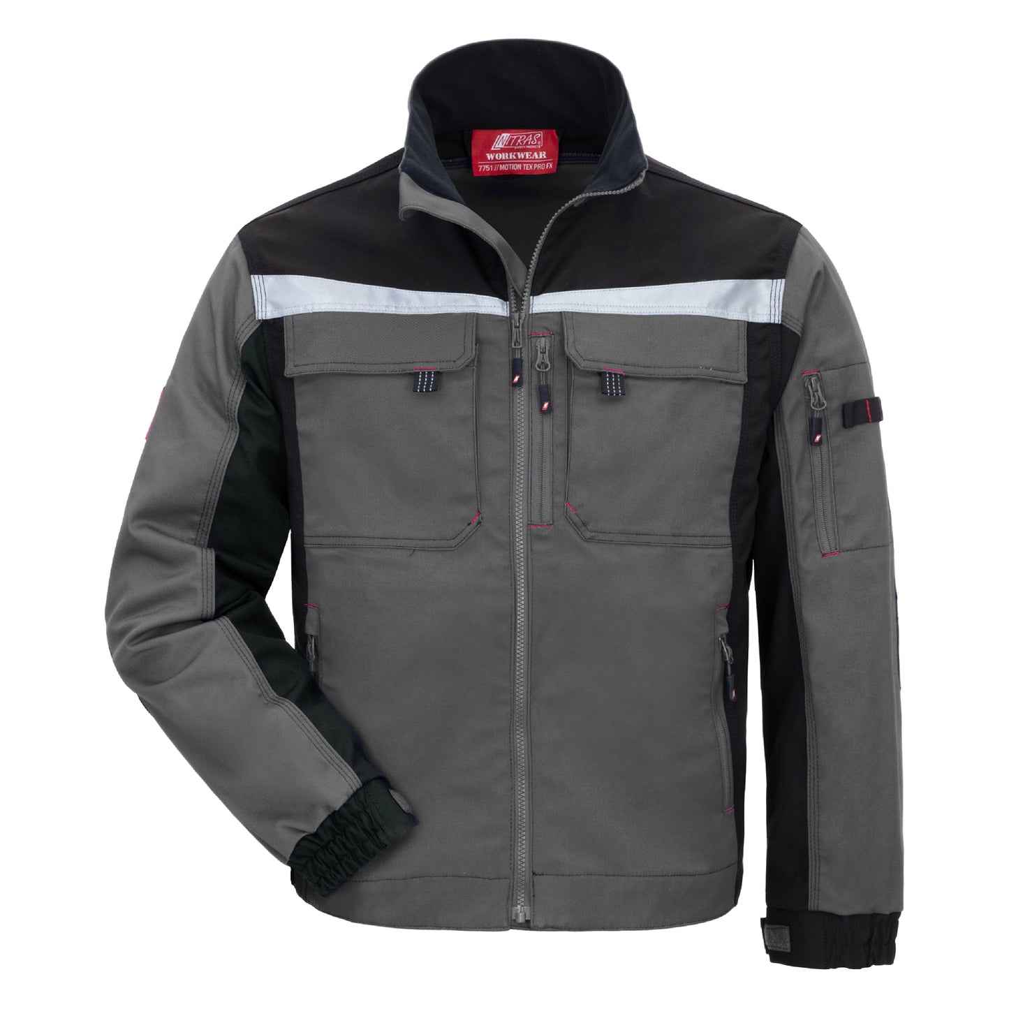 NITRAS MOTION TEX PRO FX, veste de travail, gris / noir