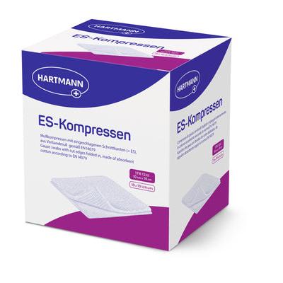 Hartmann ES compresses stériles 12 fois, 10x10cm - 100 pièces | Paquet (100 pièces)