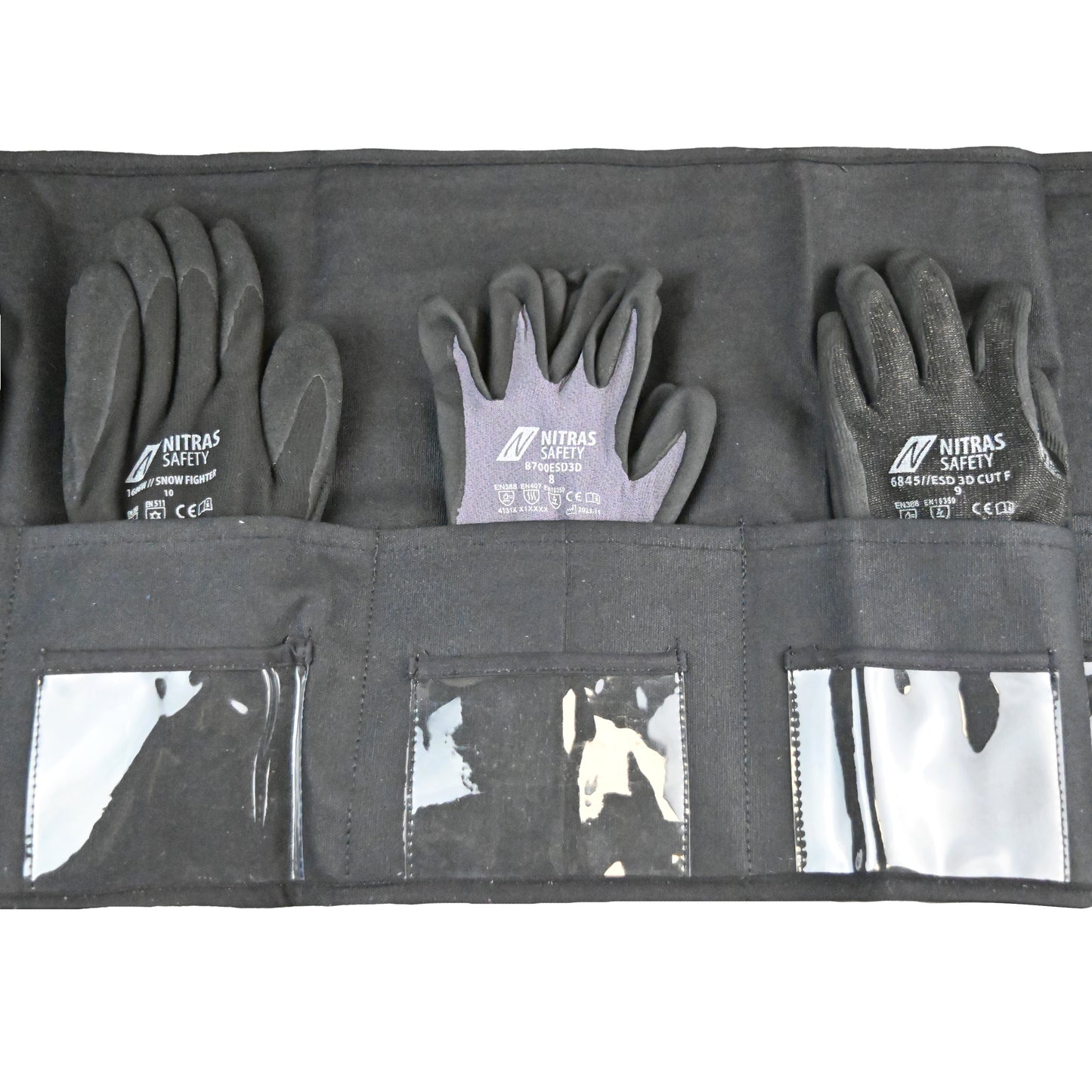 Rouleau d'échantillons NITRAS, noir | Paquet (1 pièce)