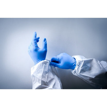 NITRAS HIGH RISK NITRILE, gants jetables en nitrile, bleu
