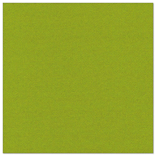 Le gros plan des 20 serviettes "ROYAL Collection" (1/4-pli, 40x40 cm) de PAPSTAR GmbH montre une structure vert chartreuse lumineuse, semblable à du tissu - avec son motif de tissage fin et régulier, idéal pour des décorations de table élégantes.