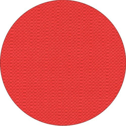 Un cercle rouge présente une texture en grille, inspirée de la nappe PAPSTAR, tissu « ROYAL Collection » 120x180 cm de PAPSTAR GmbH et recouvre toute sa surface.