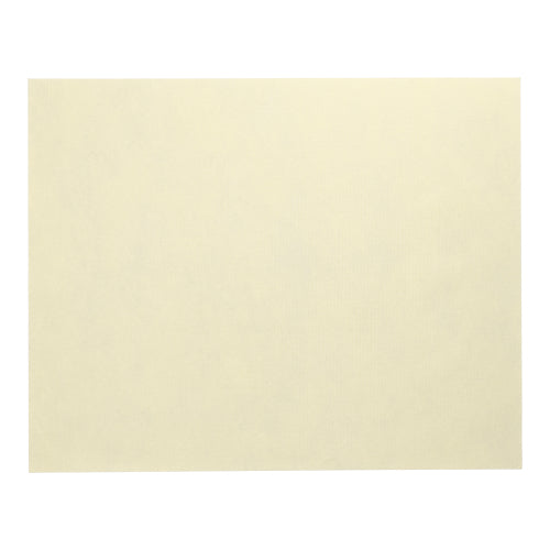 Une feuille individuelle de Starpak 100 sets de table, semblable à du tissu en non-tissé « Soft Selection » (30x40 cm), est illustrée sur fond blanc. Le rectangle jaune clair non marqué évoque une décoration de table élégante ou des décorations de table raffinées.