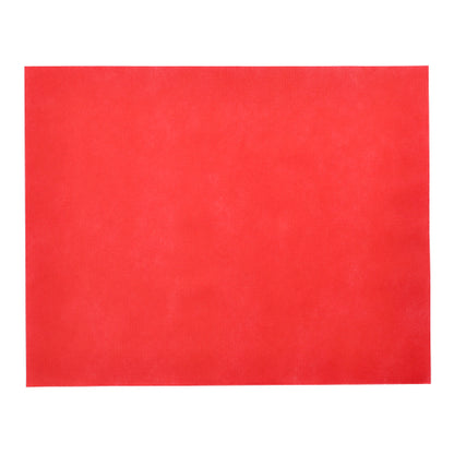 Les sets de table Starpak 100, semblables à du tissu en non-tissé « soft selection » (30x40 cm), en rouge simple, offrent un choix élégant pour une décoration de table stylée ou comme set de table chic - parfaitement mis en scène sur un fond blanc.