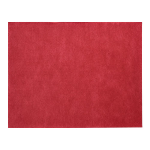 Les sets de table Starpak 100, semblables à du tissu en non-tissé « Soft Selection » (30x40 cm), se présentent en rouge sur fond blanc - parfaits pour une décoration de table élégante ou comme alternative unique aux sets de table classiques.