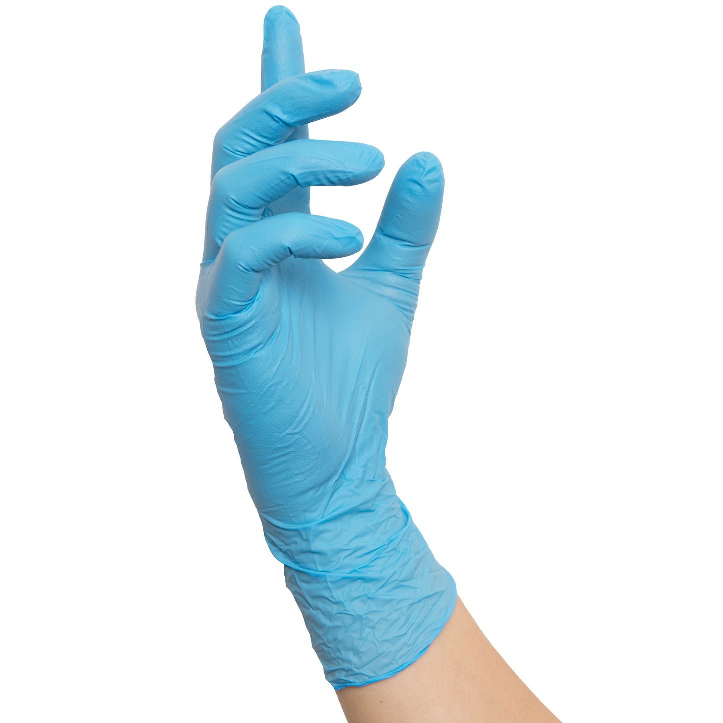 NITRAS SUPREME NITRILE, gants jetables en nitrile, bleus