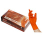 NITRAS TOUGH GRIP N, gants jetables en nitrile, orange