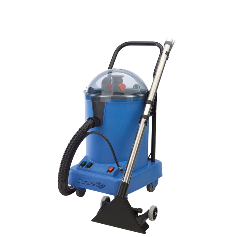 Appareil d'extraction par pulvérisation Numatic HL15, bleu, avec jeu d'accessoires BS28 38 mm | Paquet (1 pièce)