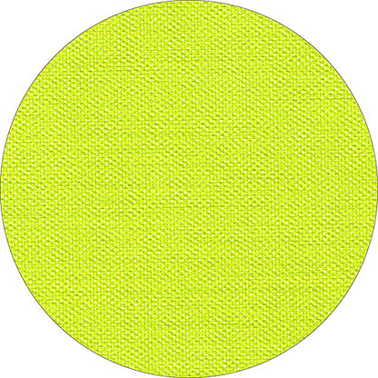 Un gros plan des 20 napperons Starpak montre le tissu vert-jaune vif, semblable à du tissu, avec une structure de tissage détaillée, fabriqué en non-tissé de haute qualité « soft selection plus », taille 80 x 80 cm.