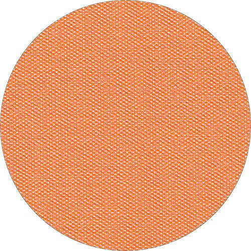 Le gros plan de la nappe Starpak orange, semblable à du tissu, Vlies "soft selection plus" montre le motif de tissage circulaire et texturé et les croisements de fils visibles - idéal pour une nappe durable de Starpak.
