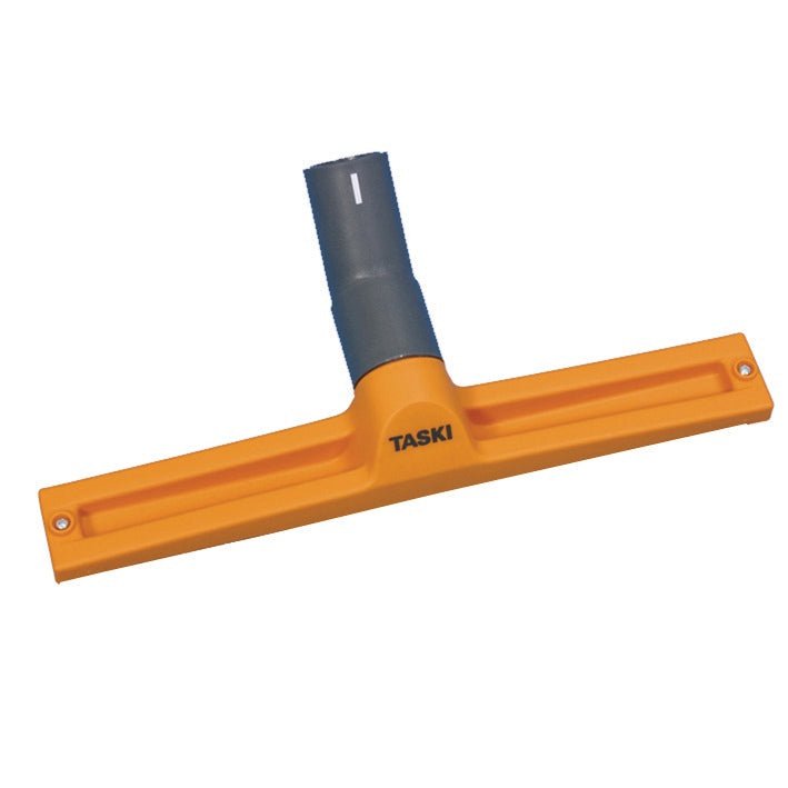 Une buse à poussière de 37 cm de long de Diversey Deutschland GmbH & Co. OHG, développée pour un nettoyage efficace des sols, est illustrée sur un fond blanc. Emballage : 1 pièce.