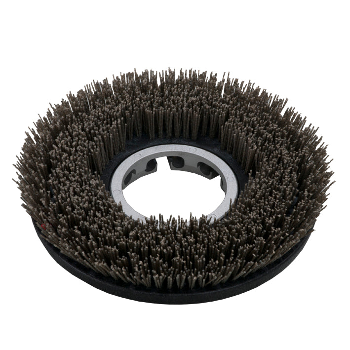 La brosse abrasive (35 cm) de Diversey Deutschland GmbH & Co. OHG est une brosse ronde dense et à poils durs pour le swingo 2500, conçue pour le nettoyage des sols durs avec des outils électriques ou des machines de nettoyage. Emballage : 1 pièce.
