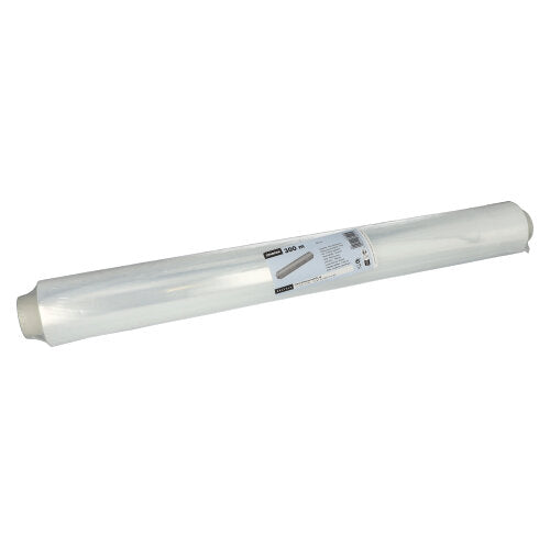 Le film alimentaire Starpak 300 m x 60 cm en vrac (1 pièce) est un film alimentaire transparent sur un noyau en carton avec une étiquette centrale blanc-gris pour une information facile. Parfait de Starpak, pour garder les aliments frais et résistant à la déchirure pour une utilisation sûre.