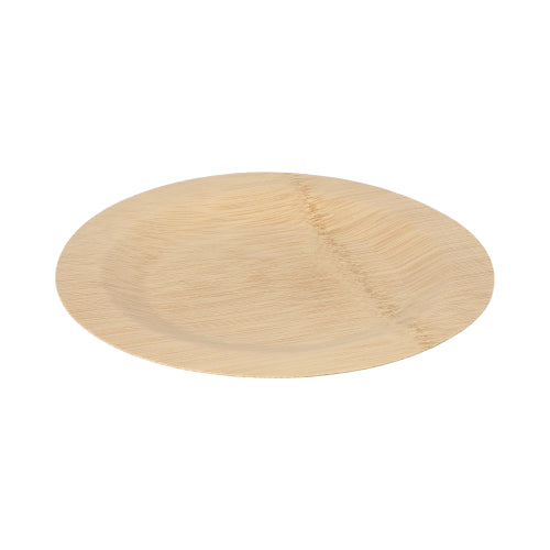Le PAPSTAR 10 assiettes, bambou « pur » rond du PAPSTAR GmbH est une assiette jetable ronde, claire, avec une surface lisse – idéale pour tous ceux qui accordent de l'importance à la vaisselle durable et biodégradable.