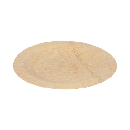 Le PAPSTAR 10 assiettes, bambou « pur » rond du PAPSTAR GmbH est une assiette jetable ronde, claire, avec une surface lisse – idéale pour tous ceux qui accordent de l'importance à la vaisselle durable et biodégradable.