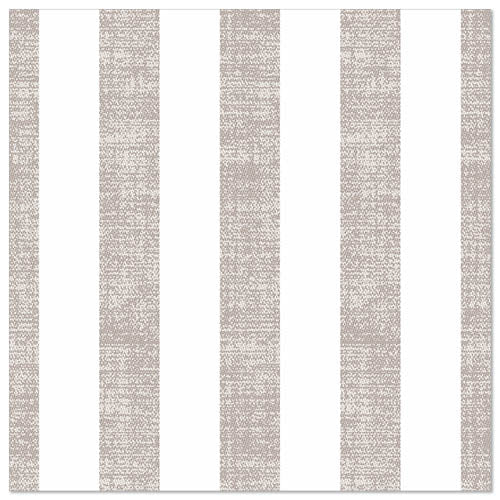 Un motif carré avec des rayures verticales alternées, texturées en gris clair et blanc uni, inspiré par les 50 serviettes "ROYAL Collection" 1/4 pliée 40 x 40 cm gris de PAPSTAR GmbH.