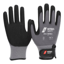 NITRAS DEXTER 2, gants de mécanicien, gris/noir