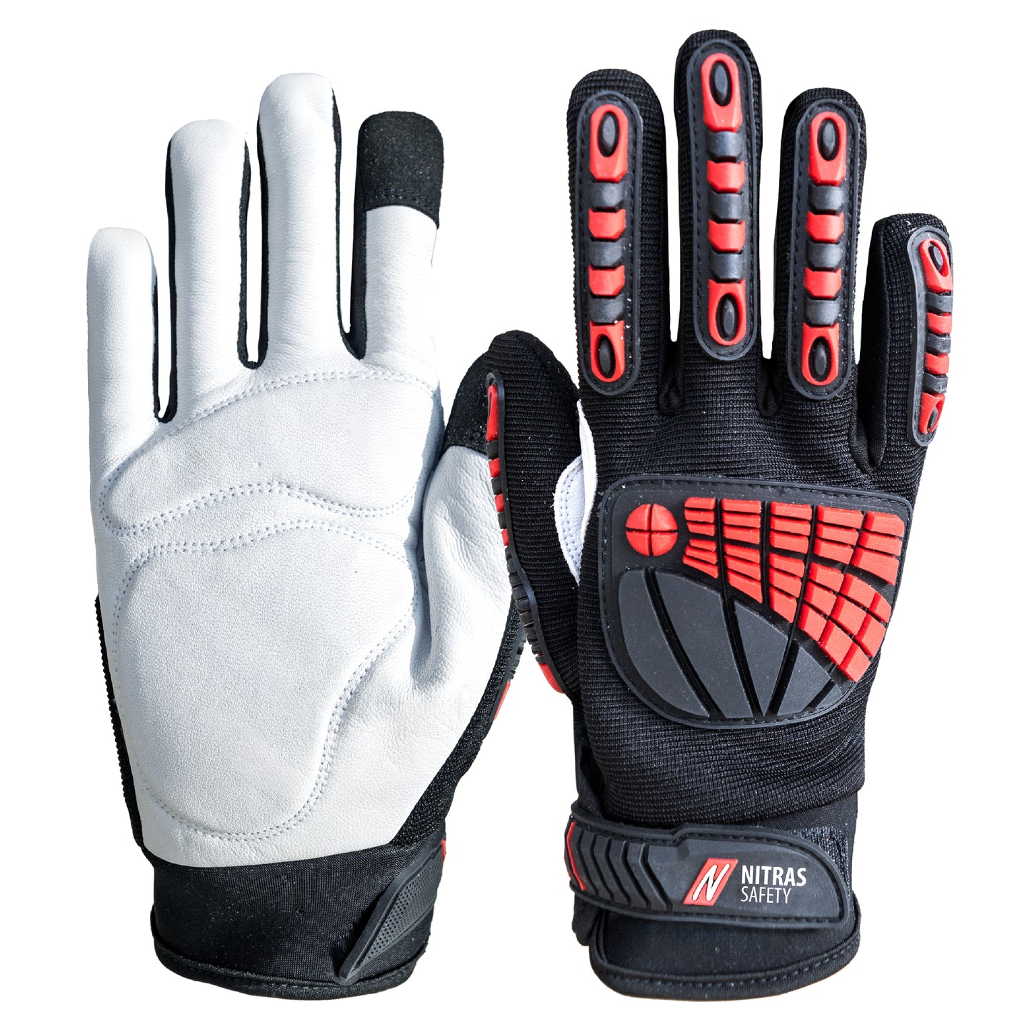 NITRAS DEXTER ULTIMATE, gants de mécanicien, noir/gris